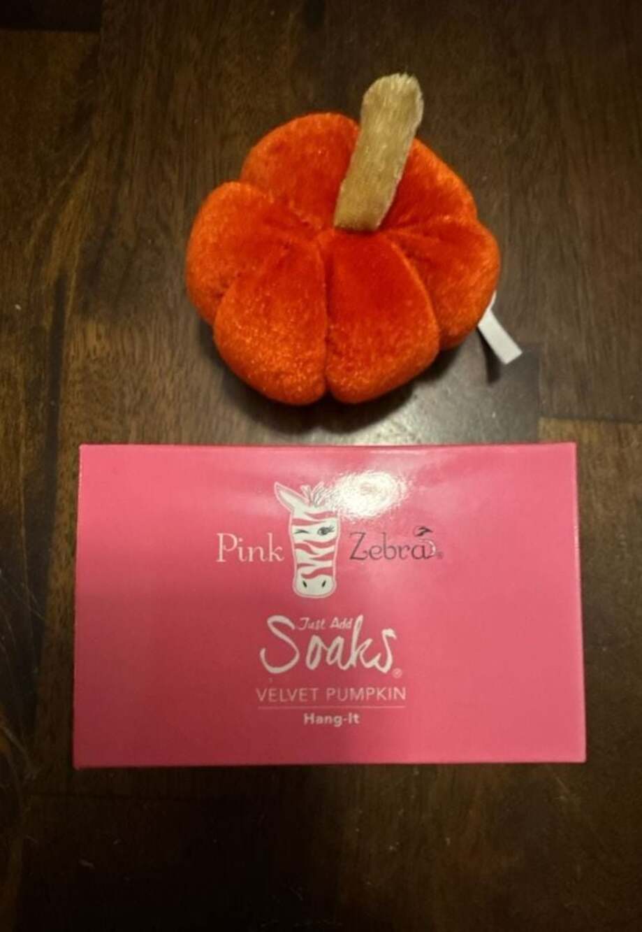 Pink Zebra Just Add Soaks Velvet Pumpkin Hang-It Air Care Mini Spray Set